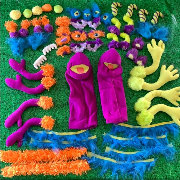 Monster hand puppets bundle